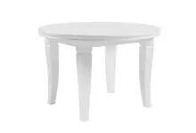 MOOD 51 biały okrągły stół rozkładany Ø 110 - 260 cm